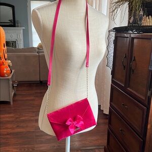 Juicy Couture Pink Crossbody Bag with Bow